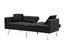 Black Sofa Bed with Throw Pillows Carousel 9