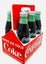 Coca-Cola Six Pack Ceramic Cookie Jar in original box Carousel 1