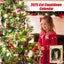 Christmas Countdown Advent Calendar 24 Days Acrylic Cute Kitten Tree Pendant Carousel 1