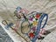 A fabulous embroidered vintage Linen tea Towel- Bo Peep Carousel 1
