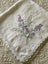 A lovely pure white linen, heavily hand embroidered Vintage Linen Tablecloth Carousel 3