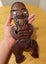 Vintage Carved Wooden Maori Figure Carousel 1