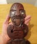 Vintage Carved Wooden Maori Figure Carousel 2
