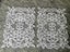 2 perfect unused Battenburg dresser cloths - pure white Carousel 1