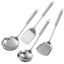 4 Piece Kitchen Utility Set Stainless Steel Carousel 1