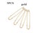 15/5PCS Large Heavy Duty Metal Safety Pins Brooch Pins Fastening Jewellery Carousel 1