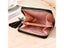 Pu Leather Card Bag Mini Wallet Ladies Money Clip Love Embroidery Carousel 5