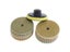 New 10pcs 3 Inch Flexible Wet Stone Polishing Disc With Sticky Plate For Carousel 5