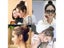 S/M/L Hair Bun Maker Elegant Women Ladies Girls Magic Ponytail Shaper Donut Carousel 6