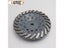 BGTEC 2pcs 7inch Diamond Turbo Row Grinding Cup Wheel 180mm Grinding Discs For Carousel 6