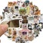 10/30/50PCS Kawaii Love Cat PVC Sticker Aesthetic Children's Korean Decoration Carousel 5