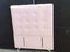 HEADBOARD- BUTTONED- KING SINGLE (PINK velvet) Carousel 3