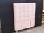 HEADBOARD- BUTTONED- KING SINGLE (PINK velvet) Carousel 4