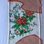 Vintage Japanese Rinzu Silk Hand Shibori Dyed Floral Print Kimono Panel Fabric Carousel 13