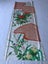 Vintage Japanese Rinzu Silk Hand Shibori Dyed Floral Print Kimono Panel Fabric Carousel 15
