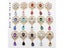 TYNUOMI 5pcs/lot 32*60MM For Needlework Rhinestone Button Hair Manualidades Carousel 1