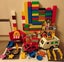A Great Selection of Duplo Caravan ,Car 5 Figures Plus Carousel 7
