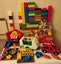 A Great Selection of Duplo Caravan ,Car 5 Figures Plus Carousel 17