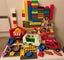 A Great Selection of Duplo Caravan ,Car 5 Figures Plus Carousel 8