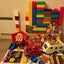 A Great Selection of Duplo Caravan ,Car 5 Figures Plus Carousel 9