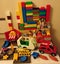 A Great Selection of Duplo Caravan ,Car 5 Figures Plus Carousel 18
