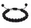8mm Black Adjustable 16-21cm bracelet Carousel 1