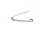 100PCS Iron Tone Safety Brooch Back Safety Catch Bar Pins 20/25MM Brooch Back Carousel 1