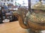 Ornamental Indian Brass & Copper Tea Pot Carousel 6