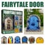 Miniature Elf Fairy Door Tree Garden Sculpture Carousel 11