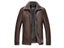 PU Leather Jacket Men Winter Fleece Warm Motorcycle Coats Mens Carousel 4