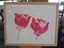 Frances Sim-Higgins 'Keukenhof Tulips', Original Framed Watercolour Carousel 1