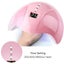 Nail Art Care Set Acrylic Powder Nail Dryer LED Lamp Manicure DIY Brush Kit Nail Carousel 5