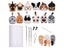 No Finish DIY Handmade Cute Siamese Maine Cat Pug Bulldog Animal Wool Needle Carousel 4