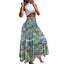 High Waist Slim Printed Long Skirt Carousel 1