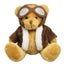 Soft Plush Toy - Pilot Bear with Jacket and Goggles Carousel 1