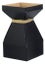 Vaz Medium Transportable Cardboard Vase with Liner in Black. Pack of 10. Carousel 1