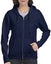 Gildan Heavy Blend Ladies' Full Zip Hooded Sweatshirt, Hooded, Plain Hooded Carousel 4
