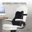 Orku Ergonomic Lumbar Cushion - Memory Foam Back Support Car Office Gaming Chair Carousel 2