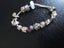 Beautiful pretty all sterling silver bracelet and all sterling silver charms Carousel 7