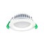ICDLR12Downlight rated IC and IP44 12 Watts Carousel 1