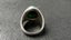 Vintage Heavy & Chunky Sterling Silver & Malachite Ring - Lot F138 Carousel 5