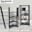 Foldable 5-Tier Trolley with Wheels for Kitchen & Office - Brand New NZ Stock Carousel 9