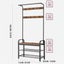 4-in-1 Hall Tree Coat Rack with Shoe Bench and Storage Shelves Carousel 7
