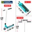MADD GEAR VIRAL PURGE SCOOTER AQUA Carousel 6