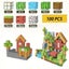100 PCS Magnetic Cube Block Set Construction Toy Carousel 1