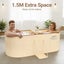 Large Foldable Bath Tub Soaking Freestanding Bathroom Portable Shower Spa Cover Carousel 3