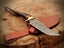 Hand Made Collector Ram Horn Rose Wood Handle Damascus Steel Knife RRP 400$ Carousel 3