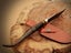 Hand Made Collector Ram Horn Rose Wood Handle Damascus Steel Knife RRP 400$ Carousel 4