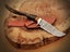Hand Made Collector Ram Horn Rose Wood Handle Damascus Steel Knife RRP 400$ Carousel 5