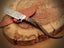 Hand Made Collector Ram Horn Rose Wood Handle Damascus Steel Knife RRP 400$ Carousel 6